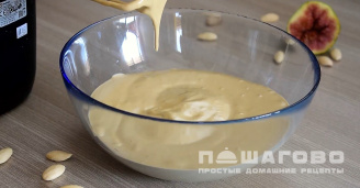 Фото приготовления рецепта: Пирог с инжиром - шаг 3