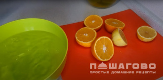 Фото приготовления рецепта: Лимонад домашний из апельсинов - шаг 4