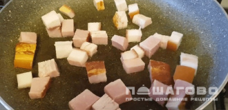 Фото приготовления рецепта: Шукрут (тушеная квашеная капуста с копченостями) - шаг 1
