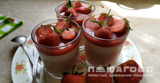 Фото приготовления рецепта: Йогуртовый мусс - шаг 9