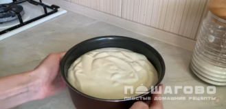 Фото приготовления рецепта: Простой домашний бисквит к чаю - шаг 4