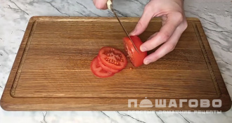 Фото приготовления рецепта: Пицца куриная без теста - шаг 5