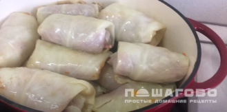 Фото приготовления рецепта: Литовские голубцы - шаг 8