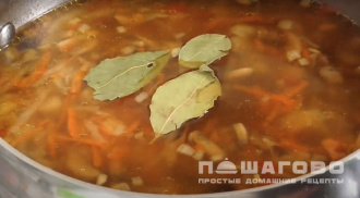 Фото приготовления рецепта: Щи по-монастырски постный суп - шаг 8