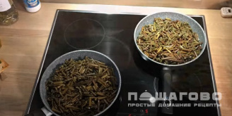 Фото приготовления рецепта: Жареный папоротник - шаг 3