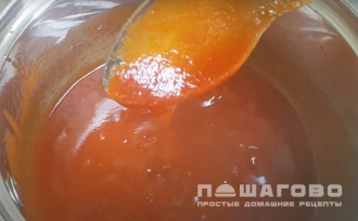Фото приготовления рецепта: Простой кисло-сладкий соус - шаг 7