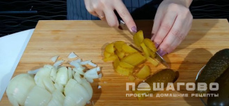 Фото приготовления рецепта: Солянка классическая сборная мясная - шаг 2