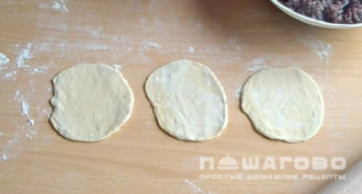 Фото приготовления рецепта: Хинкали на пару - шаг 8