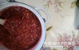 Фото приготовления рецепта: Фейхоа с клюквой протертая - шаг 2