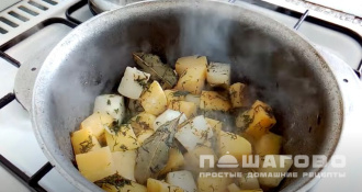 Фото приготовления рецепта: Пареная брюква - шаг 3