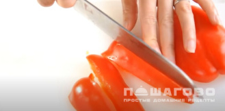 Фото приготовления рецепта: Холодный суп из томатов - шаг 5