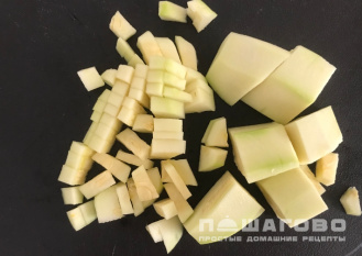 Фото приготовления рецепта: Лазанья с патиссонами - шаг 3