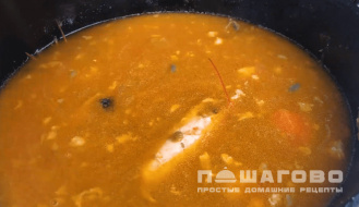 Фото приготовления рецепта: Биск из креветок - шаг 3