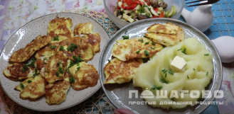 Фото приготовления рецепта: Стейк из макруруса - шаг 4